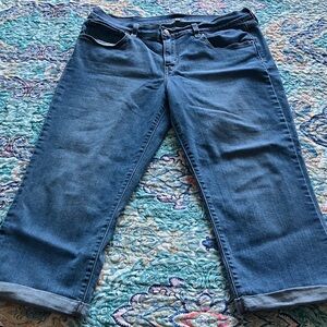 Levi's Dark Blue Boyfriend Jeans